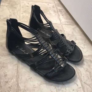 Black sandals